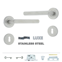 M9B40 - 2 Lever Lockset Tang ST/ST -M9B40_o_T